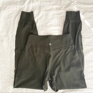 Lululemon align joggers green